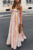 Amalfi Stripe Maxi Dress
