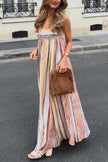 Amalfi Stripe Maxi Dress