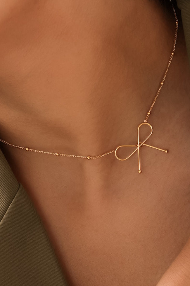 Bowtie Necklace