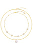 Flower & Pearls Necklace